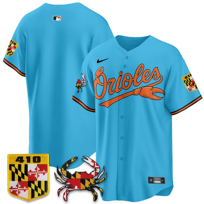 BAL Crab x Maryland Vapor Limited Jersey - Stitched