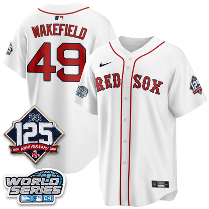 Boston Red Sox Throwback 2004 Vapor Jersey - Stitched