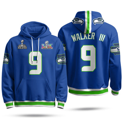 SEA S.Bowl Champs Fleece Hoodie - Printed