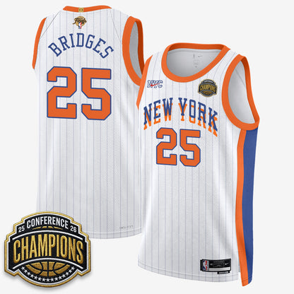 NYK 2026 NBA Finals City Edition Jersey V3- Stitched