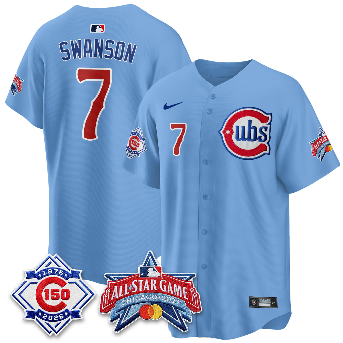 Chicago Cubs 2027 All Star Game Vapor Limited Jersey - Stitched