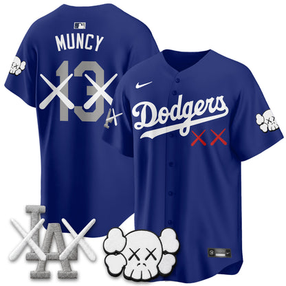 Los Angeles Dodgers x KAWS Edition Vapor Jersey - Stitched