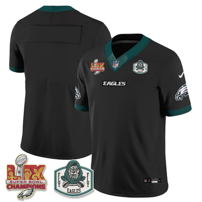 Philadelphia Eagles x Green Cape Villain Edition Vapor Jersey - Stitched