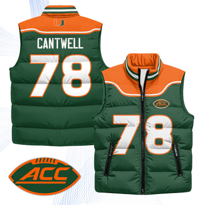 MIA 2001 Throwback Puffer Vest - Printed