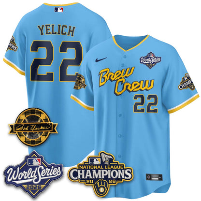 MIL 2026 NL Champions - Uecker Patch Navy Limited Edition - Stitched N1