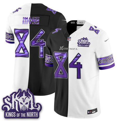 Minnesota Vikings Warrior Split Edition Vapor Jersey - Stitched