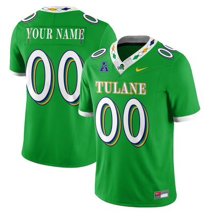 Tulane Green Wave 2026 City Football Vapor Custom Jersey - Stitched
