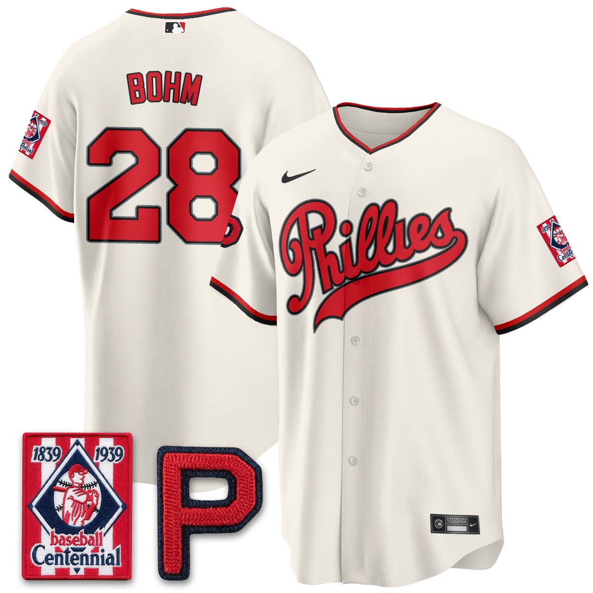 Philadelphia Phillies 2026 Field of Dreams Stadium Vapor Jersey - Stitched