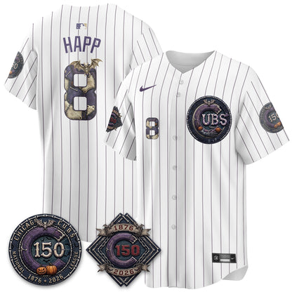 Chicago Cubs Nightmare Edition Vapor Limited Jersey - Printed