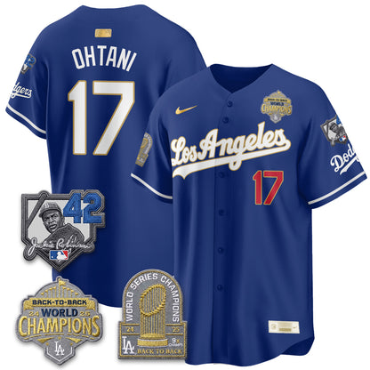 LAD 2026 New Era Gold Collection Vapor Limited Jersey - B2B Champs - All Stitched