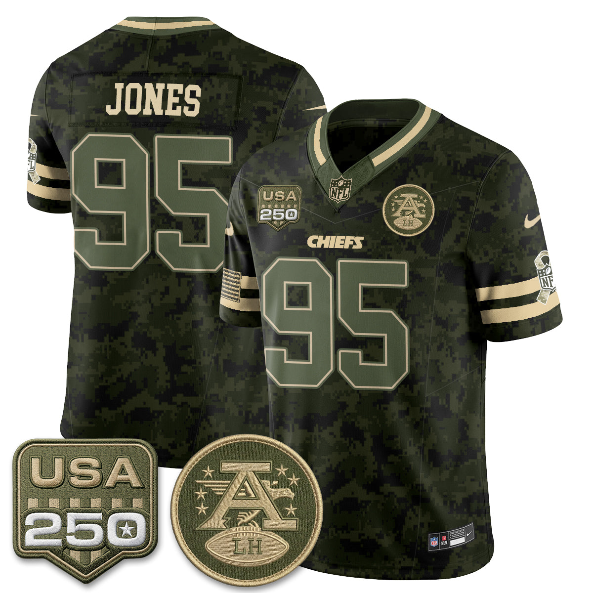 KC 2026 Salute to Service Camo Edition V2 - Stitched