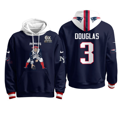 NE Minuteman Edition Fleece Hoodie - Printed
