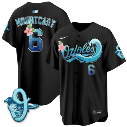 Baltimore Orioles Aloha Spirit Vapor Premier Jersey - Stitched