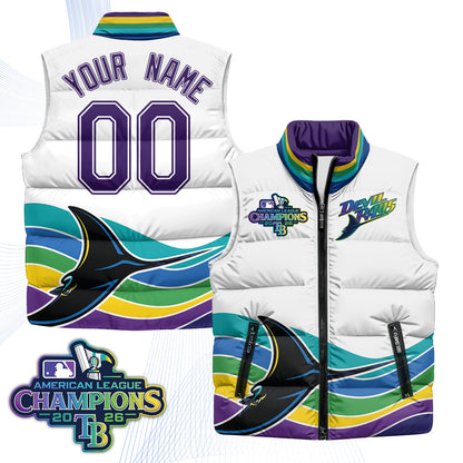 TB 2026 AL Champions Limited Custom Puffer Vest - Printed