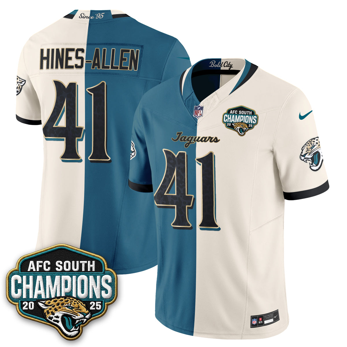 JAX 2026 Rivalries Split Vapor Jersey - Stitched