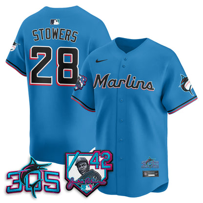MIA 2026 Jackie Robinson New Era Vapor Limited Jersey - All Stitched
