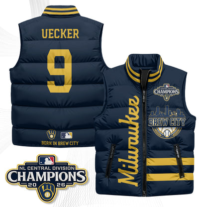 MIL "Brew City" Puffer Vest - Printed V3