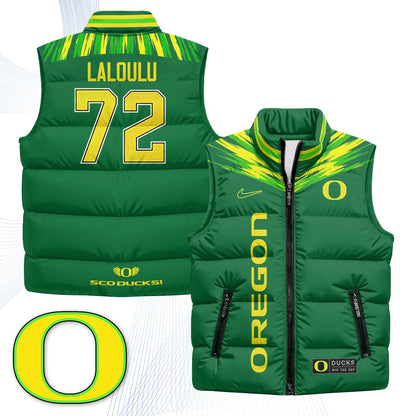 ORE "Origin of Speed" Puffer Vest - Printed
