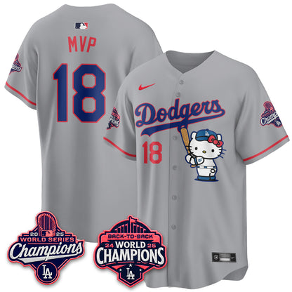 LAD x Hello Kitty Night 2026 Vapor White Jersey - All Stitched