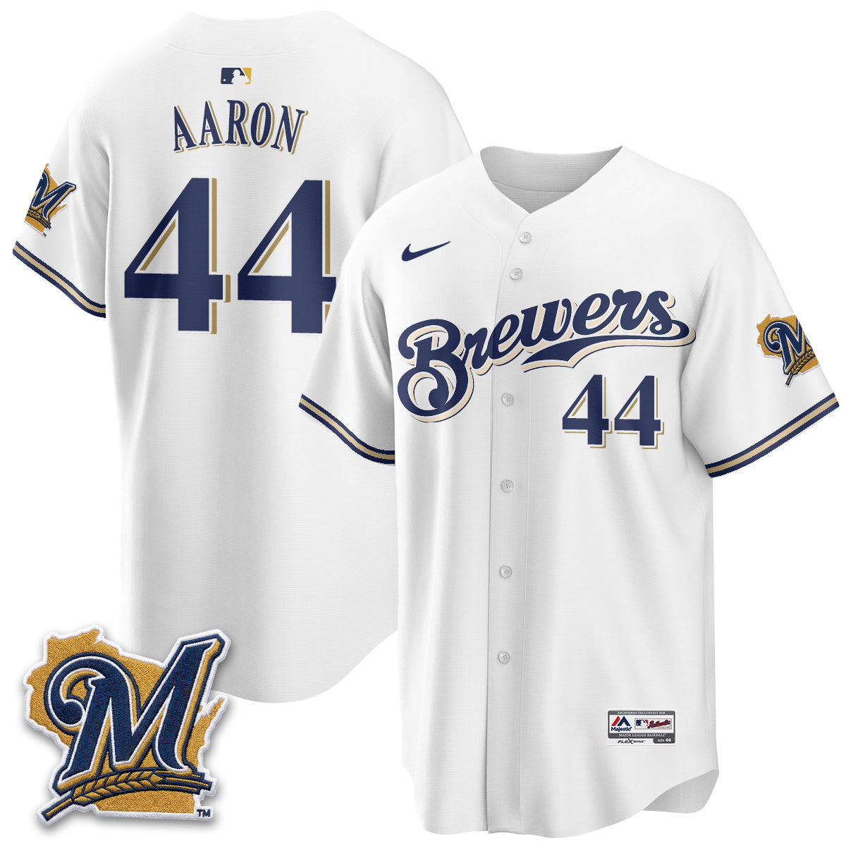 Milwaukee Brewers "Legacy Edition" Vapor Jersey - Stitched