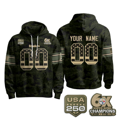 PIT 2026 Salute To Service Edition Pullover Custom Hoodie - Printed
