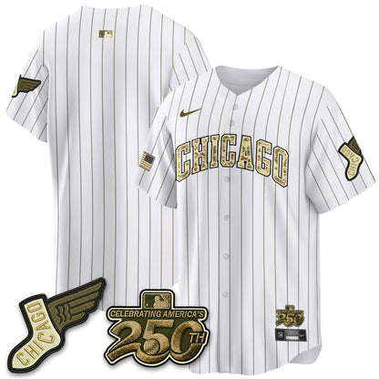 Chicago White Sox Salute to Service 2026 Vapor Limited Jersey - Stitched