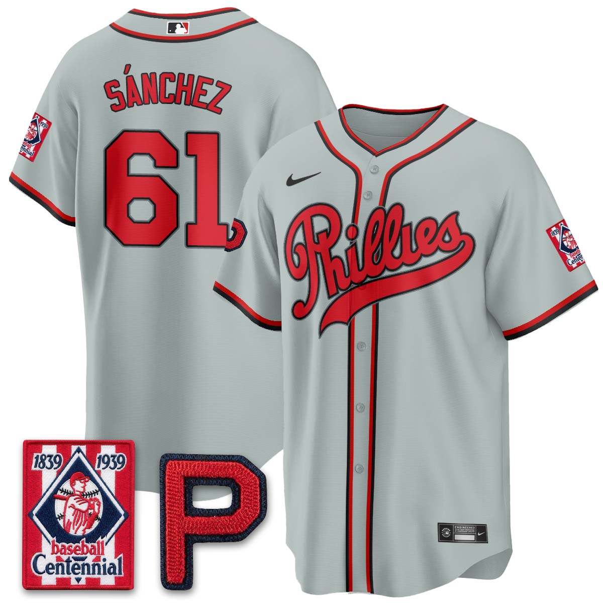 Philadelphia Phillies 2026 Field of Dreams Stadium Vapor Jersey - Stitched