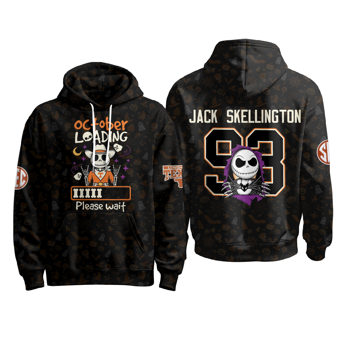 TEX x Skeleton Gentleman Edition Hoodie - Printed