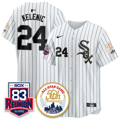 Chicago White Sox Reunion All West Champions Vapor Jersey - Stitched