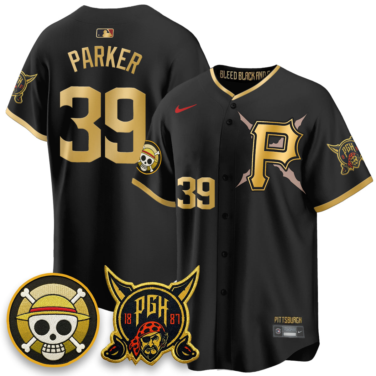 PIT 2026 City Connect x One Piece Vapor Limited Jersey - All Stitched