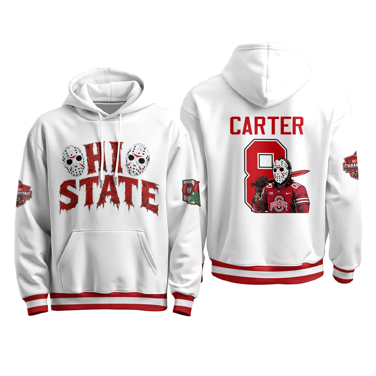 OSU x The Camp Butcher Edition Pullover Hoodie - Printed
