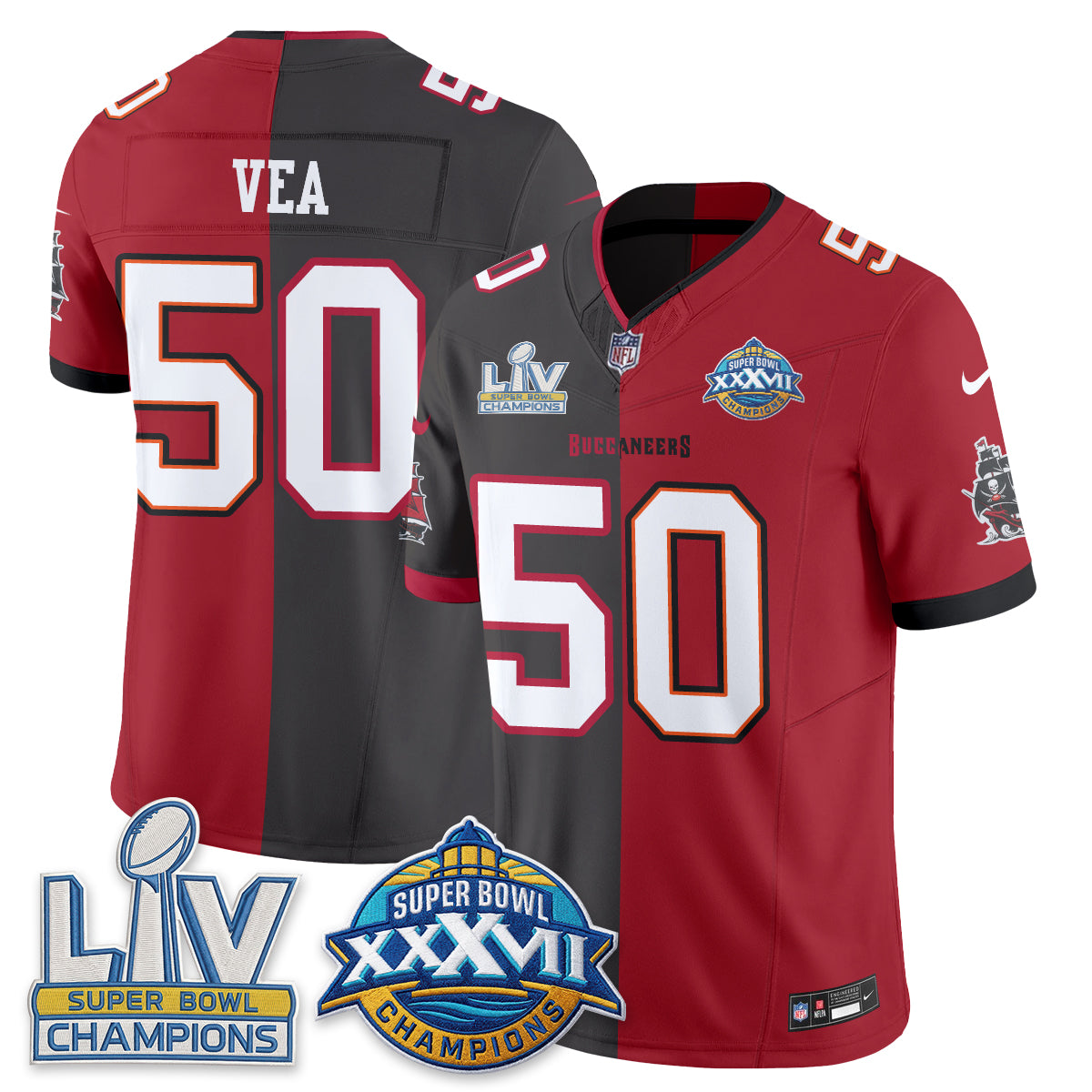 TB S.Bowl Split Edition Vapor Jersey - Stitched