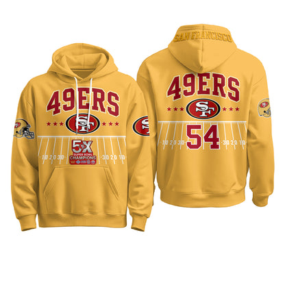 SF 5X SB Fleece Hoodie - Printed