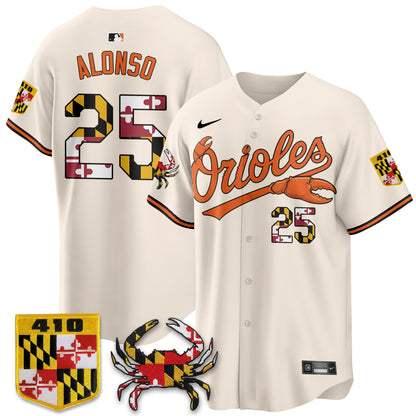 BAL Crab x Maryland Vapor Limited Jersey - Stitched