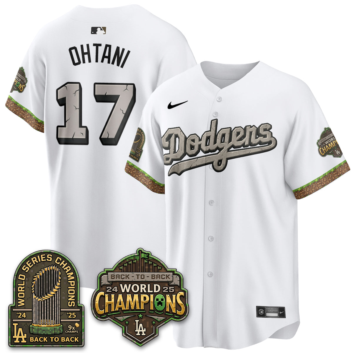 Los Angeles Dodgers x Voxel Game Vapor Jersey - Printed
