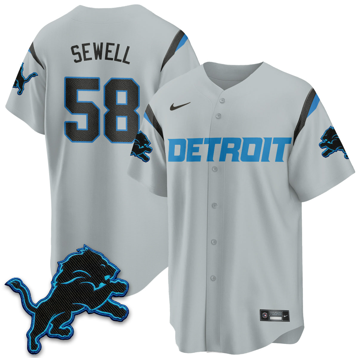 DET 2026 Rivalries Baseball Vapor Jersey - Stitched