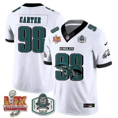 Philadelphia Eagles x Green Cape Villain Edition Vapor Jersey - Stitched