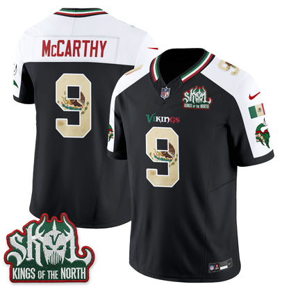 Minnesota Vikings Mexico Edition Vapor Jersey - Stitched