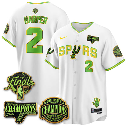 San Antonio Spurs 2026 Basketball Alien Style Vapor Jersey - Stitched