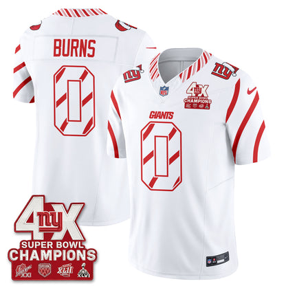 NYG  Xmas Edition Vapor Jersey - Stitched