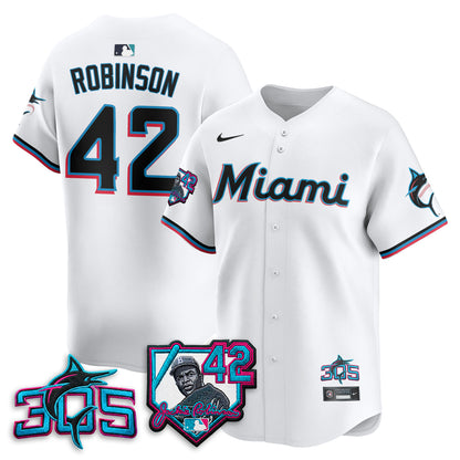 MIA 2026 Jackie Robinson New Era Vapor Limited Jersey - All Stitched