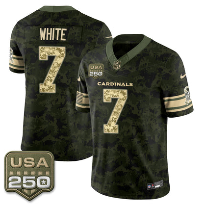 ARI 2026 Salute to Service Vapor Jersey - Stitched