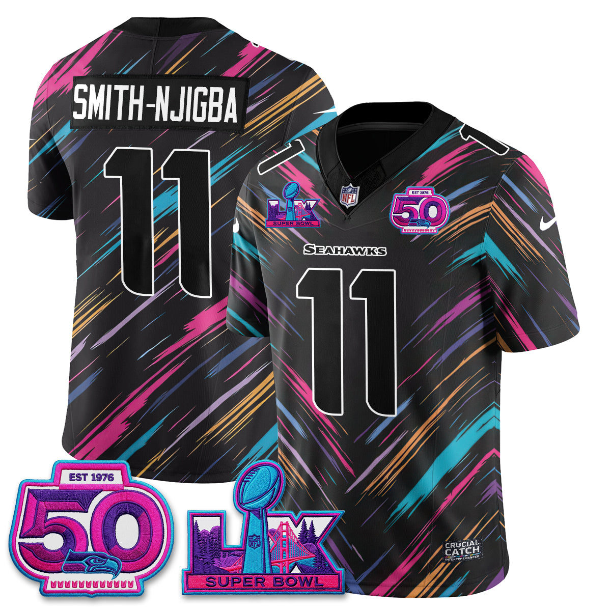 SEA Intercept Cancer 2026 Edition Jersey - Stitched