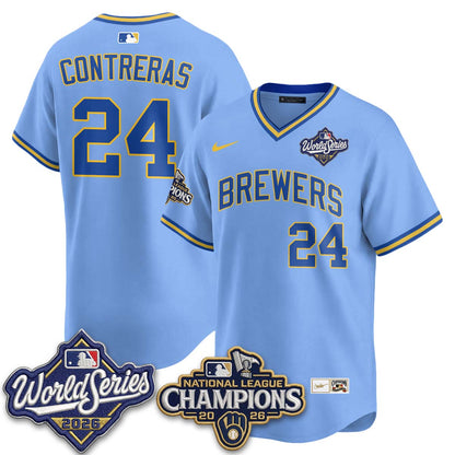 MIL 2026 NL Champions Throwback Jersey - Stitched