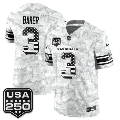 ARI 2026 Salute to Service Vapor Jersey - Stitched