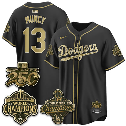 LAD Military Appreciation Game Day Jersey -All Stitched