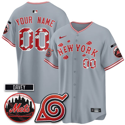 NYM x Naruto Nights 2026 Vapor Limited Custom Jersey - All Stitched