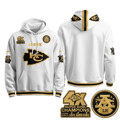 KC 4X Champs Gold Edition Hoodie - Stitched