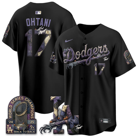 LAD Nightmare Edition Vapor Jersey - Stitched