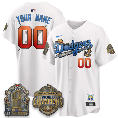LAD x OP Japanese Cartoon Vapor Limited Custom Jersey - Printed